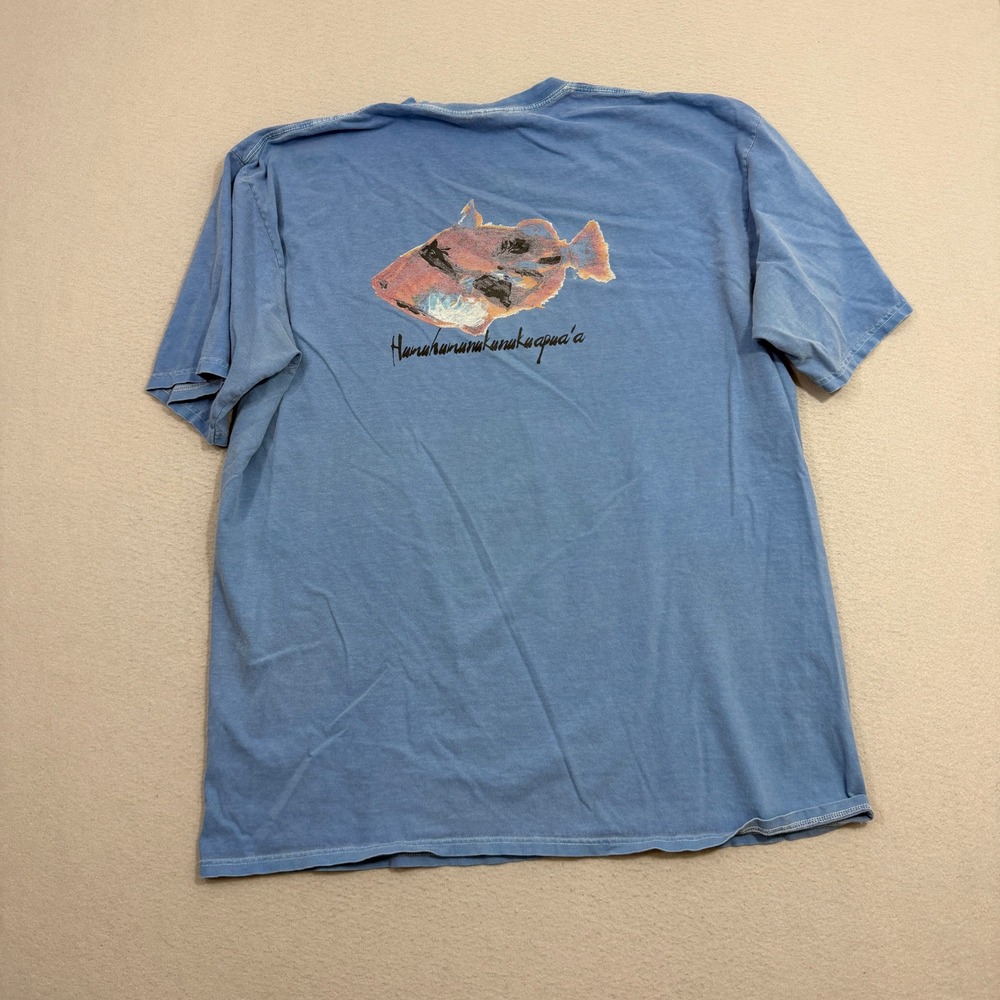 Vintage Crazy Shirts Shirt XXL Humuhumunukunukuapua'a Hawaii Reef triggerfish